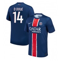 Camiseta Paris Saint-Germain Desire Doue #14 Primera Equipación Replica 2024-25 mangas cortas